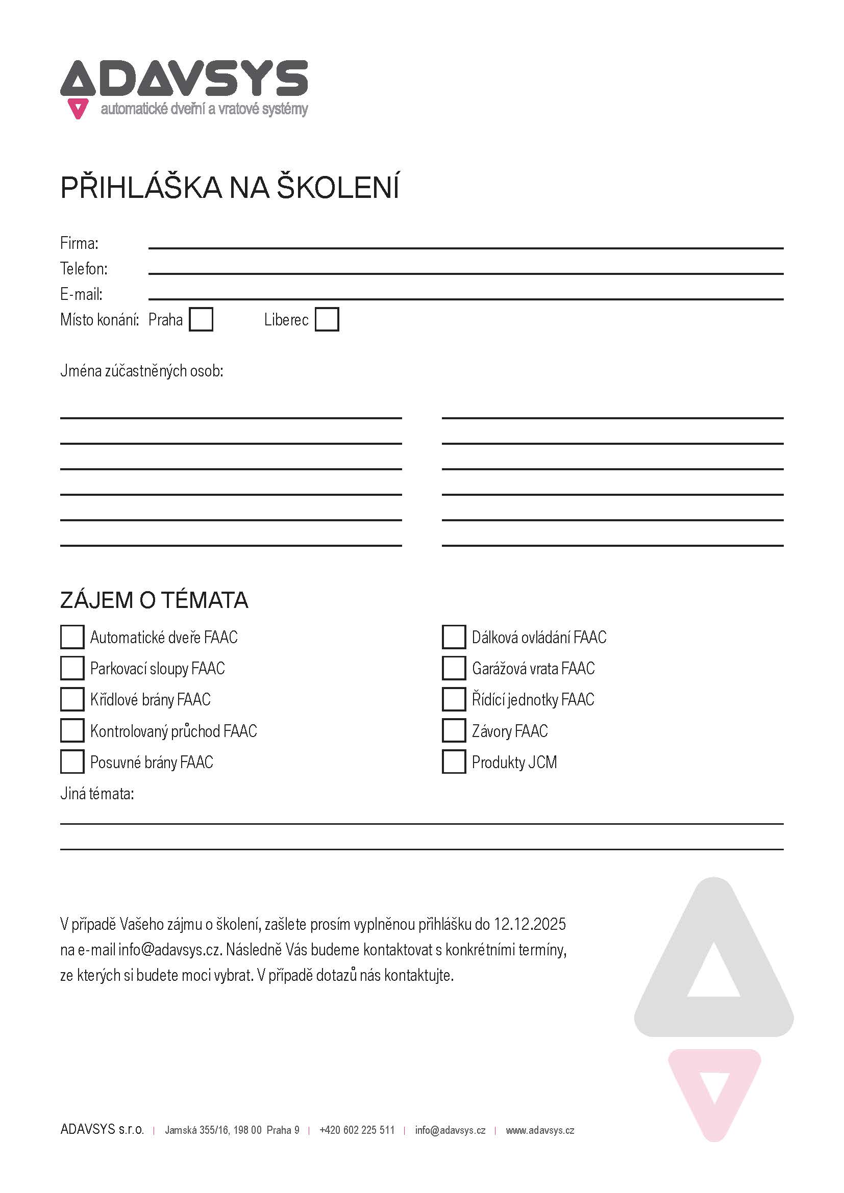 ePrihlaska_Skoleni-ADAVSYS-2026 ePrihlaska_Skoleni-ADAVSYS-2026